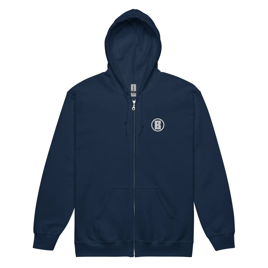 Embroidered Zip Up Hoodie - Unisex product image (2)