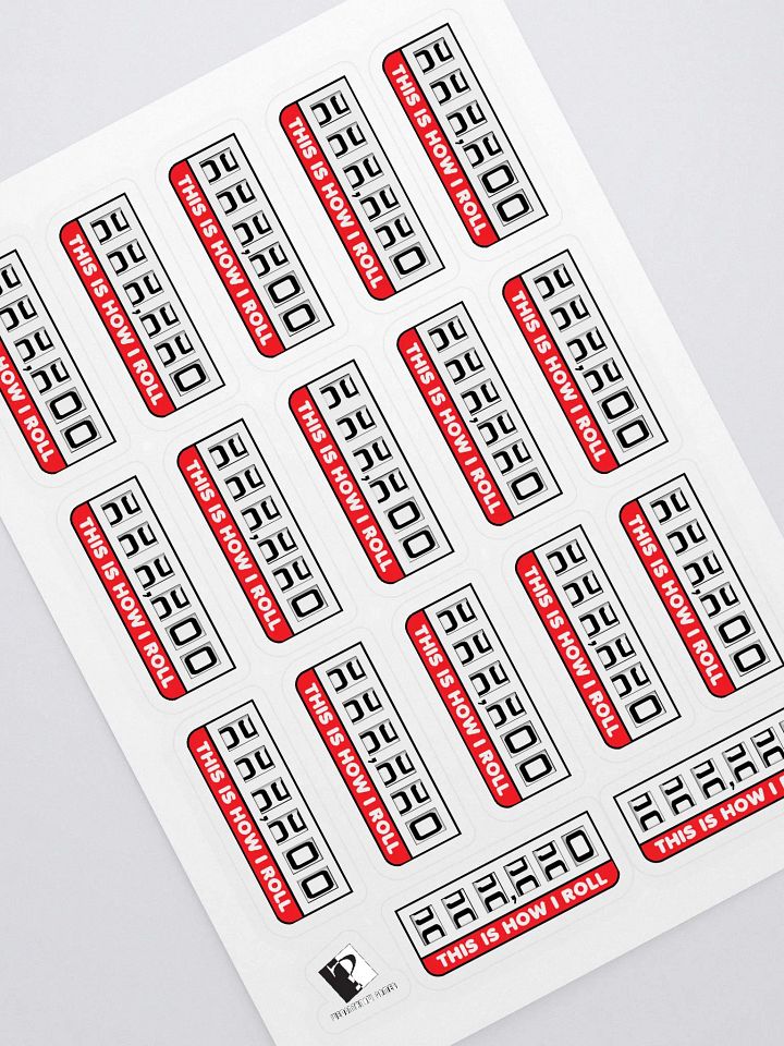 This Is How I Roll Sticker Pack product image (1)