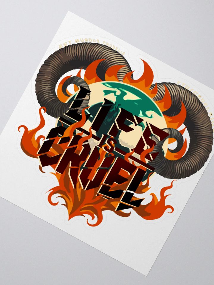 Cruel Sticker product image (2)