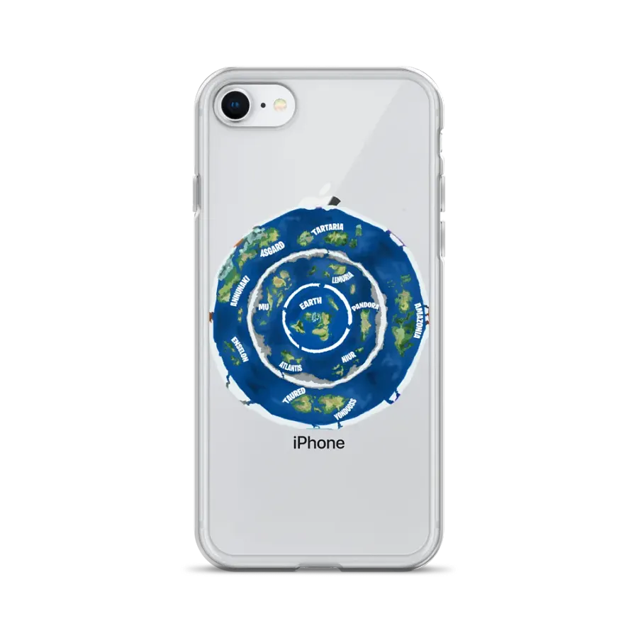 iPhone® Case Beyond The Ice Wall Map product image (1)