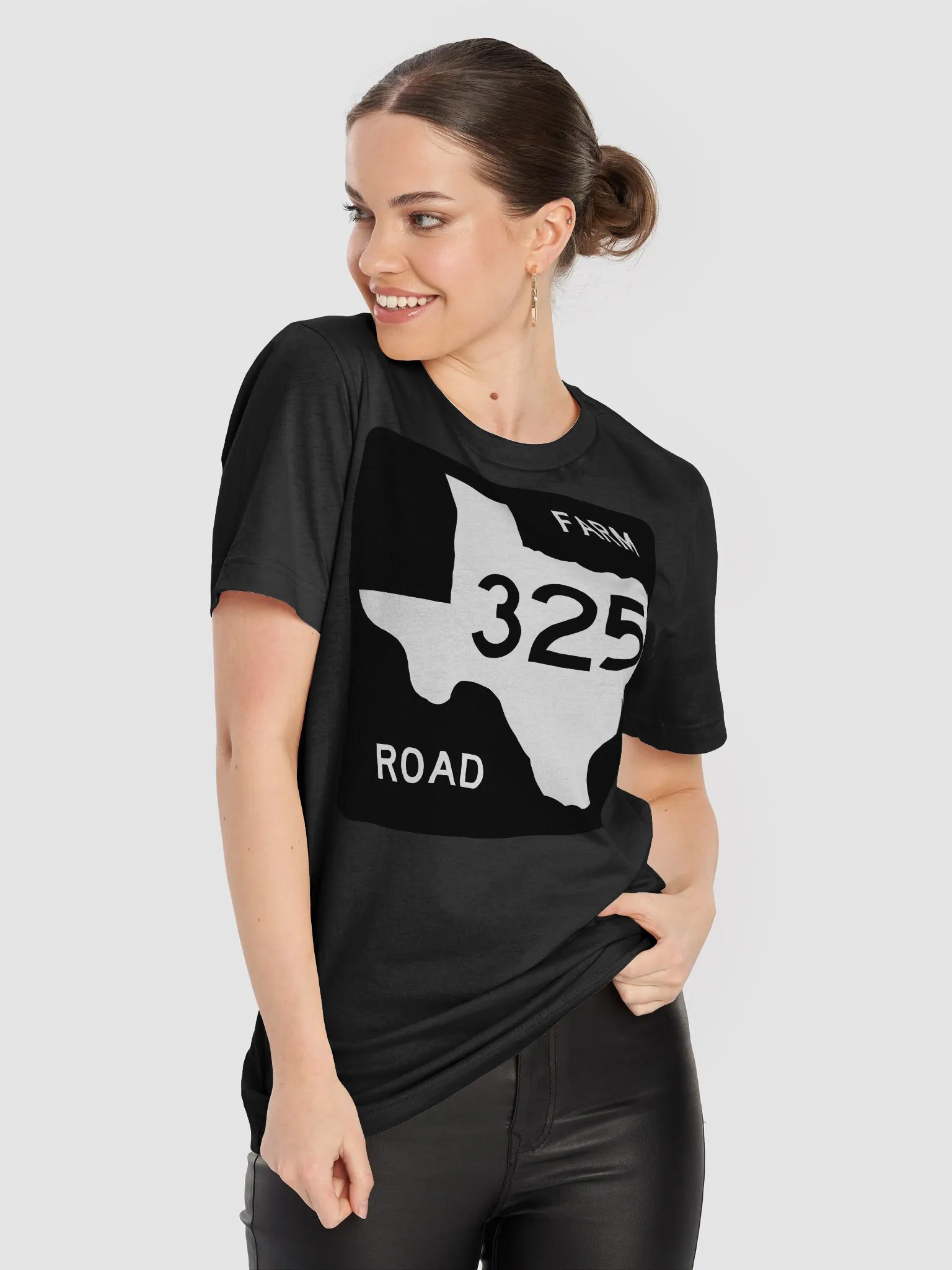 Texas Farm Road Sign FM 325 T-Shirt product image (8)