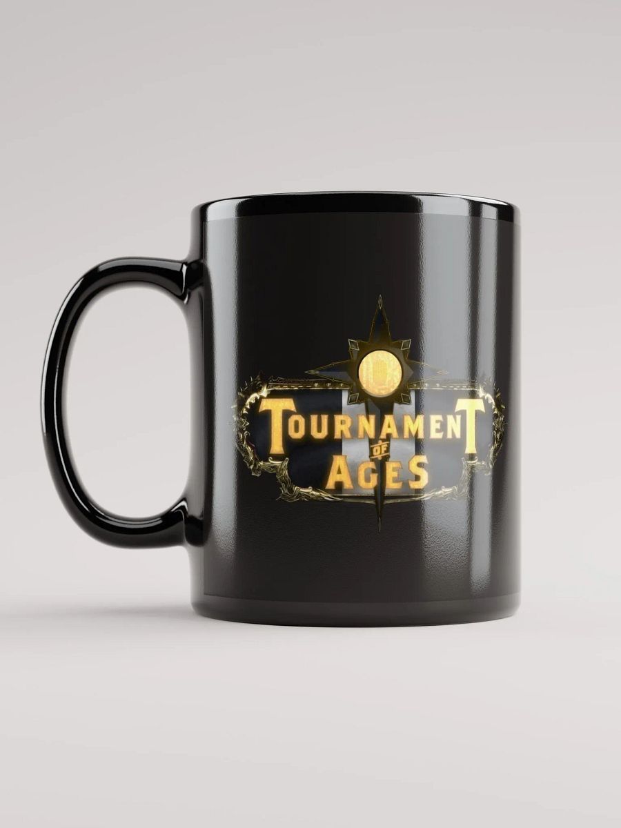 Tournament of Ages - Full Logo - Black Glossy Mug product image (11)