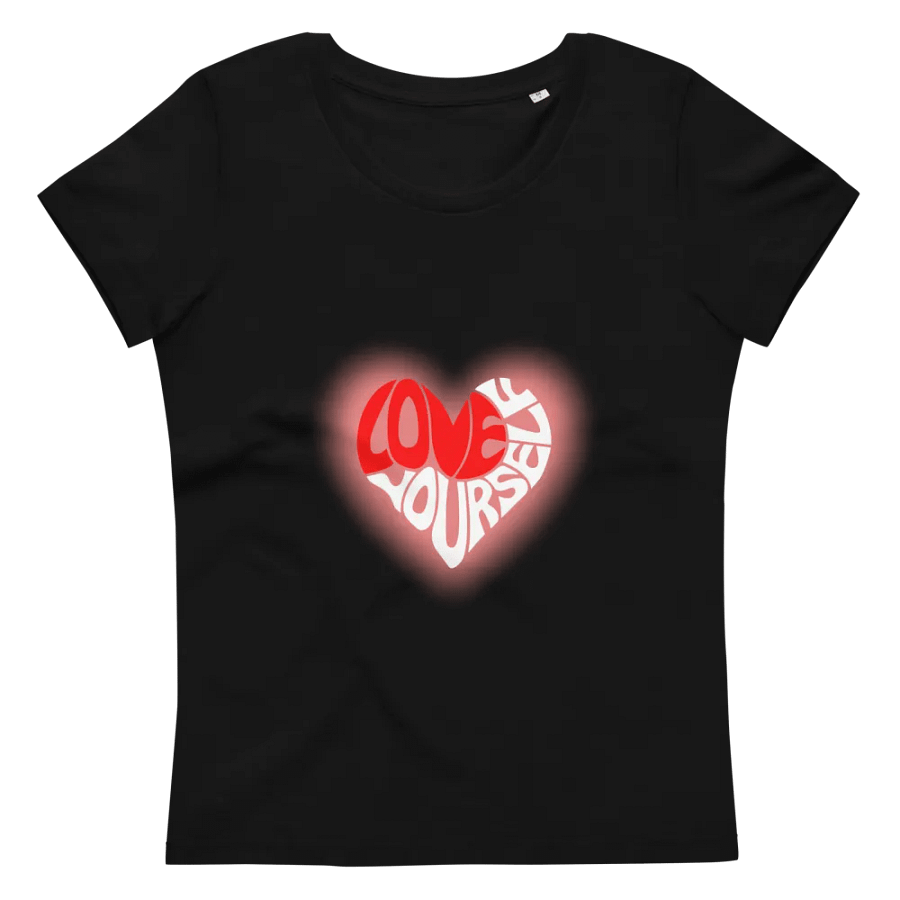 Love Yourself Heart Graphic Tee product image (3)