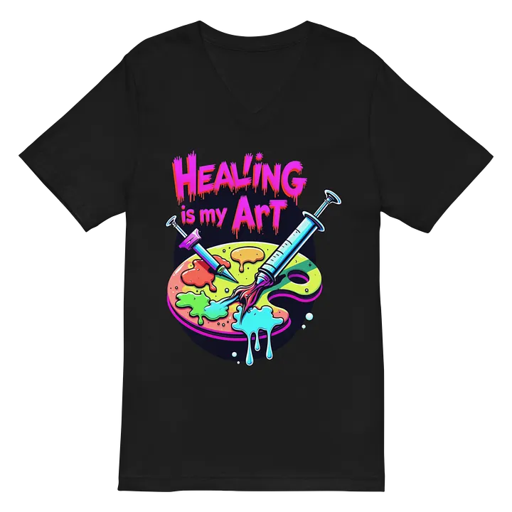 Healing Artistry V-Neck Tee product image (3)