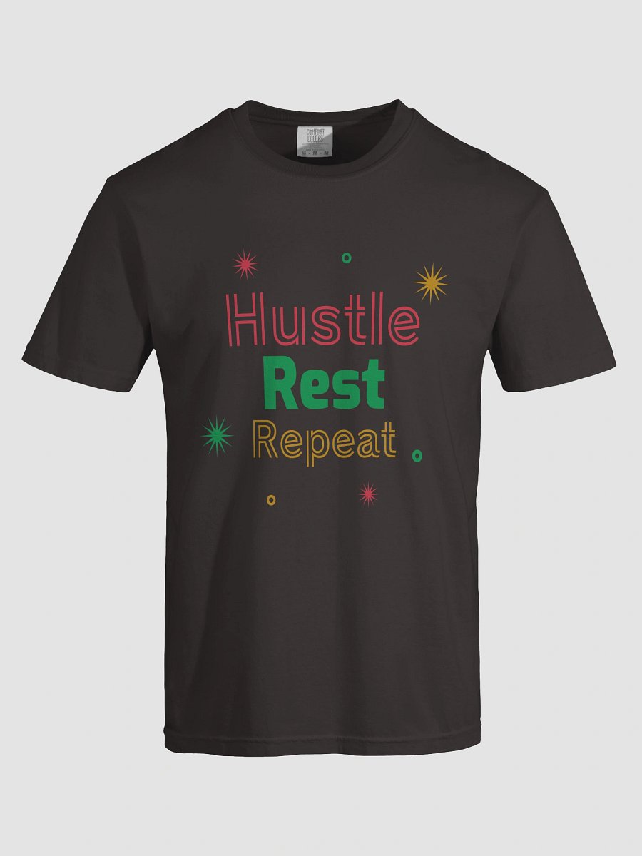 Vibrant Hustle Rest Repeat T-Shirt product image (61)