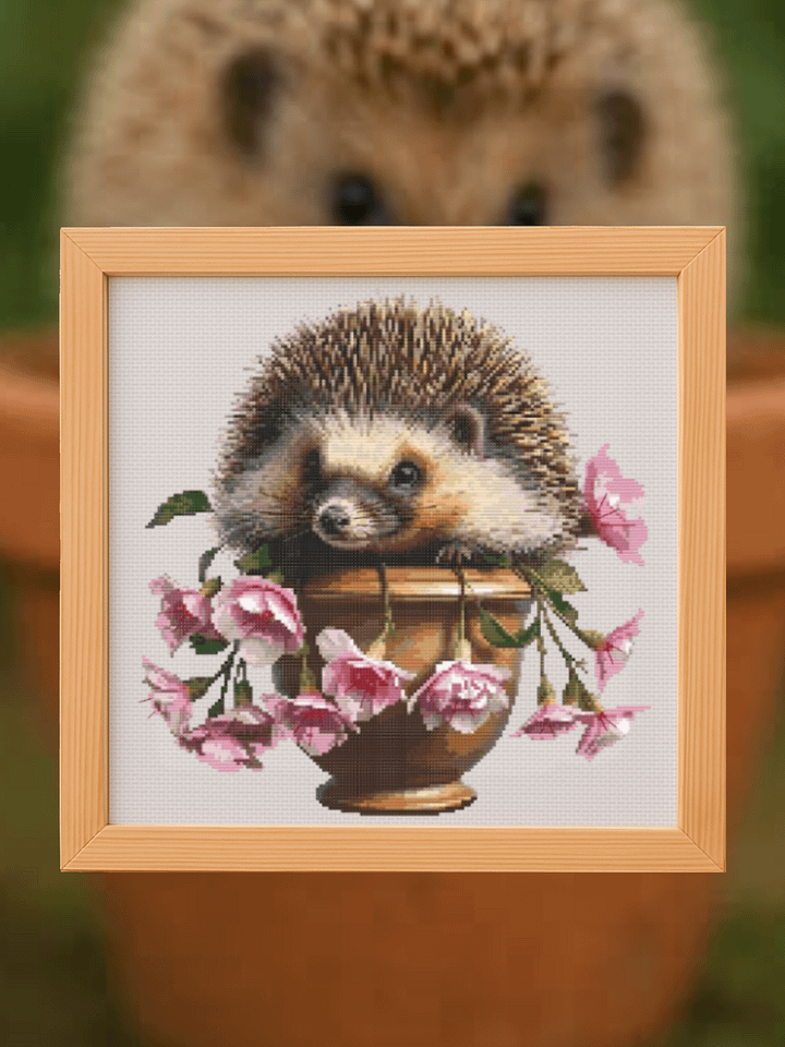 Prickles And Petals Cross Stitch Pattern product image (1)