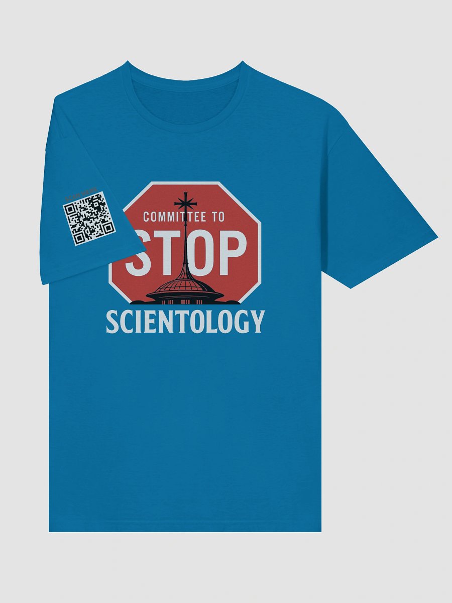 Committee to Stop Scientology T-Shirt Unisex Summer Colors product image (14)
