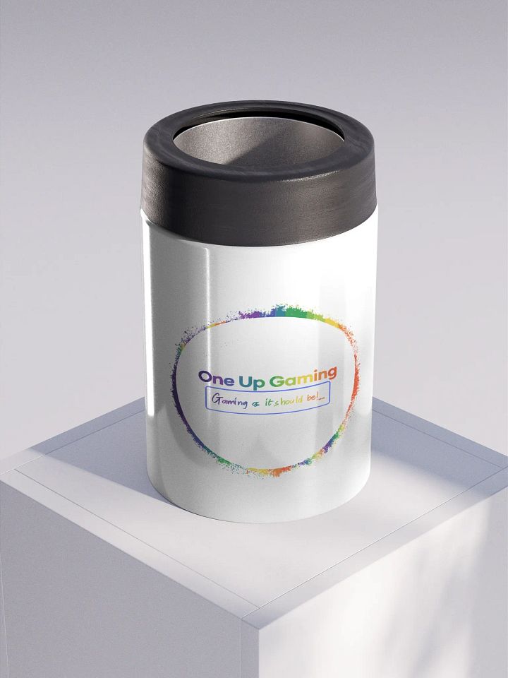 OUG Rainbow Logo Stainless Steel Koozie product image (1)