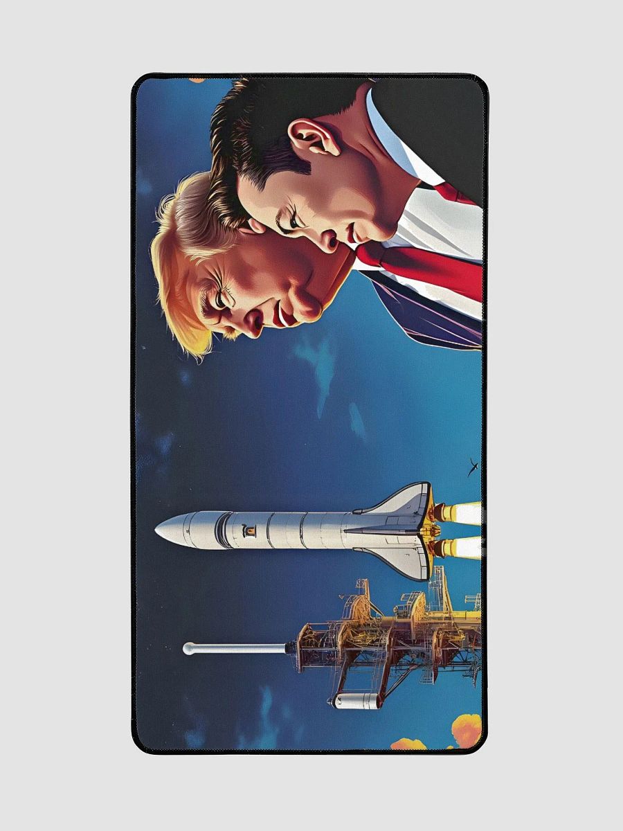 Donald Trump & Elon Musk @ Spacex Mouse Mat product image (3)