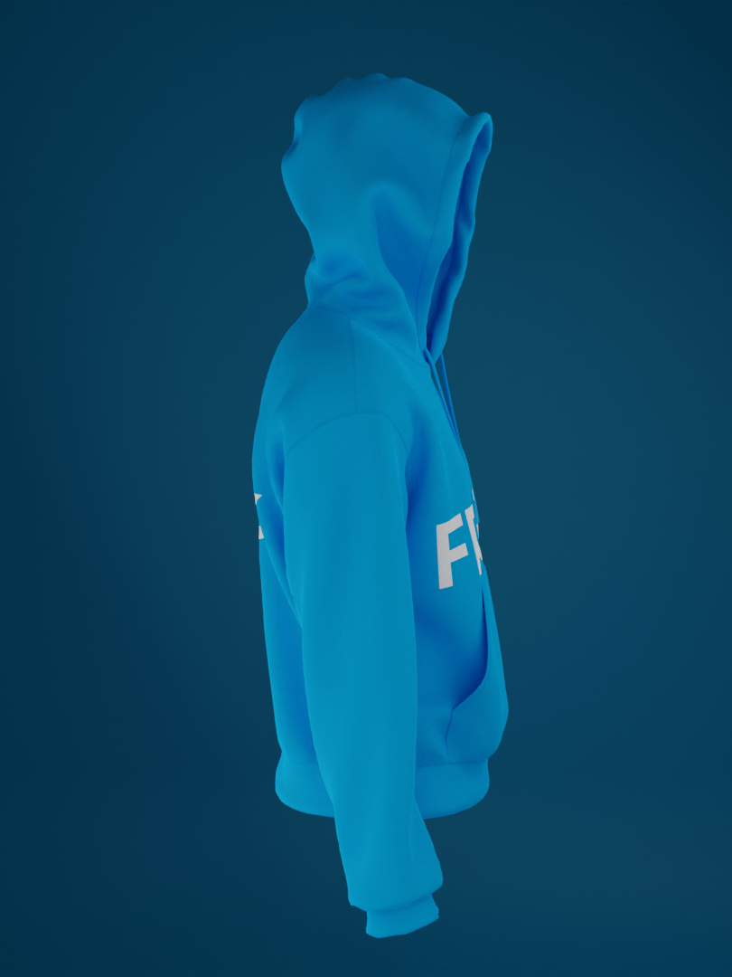 Hoodie with rope (Walking and 360 Animation) product image (2)
