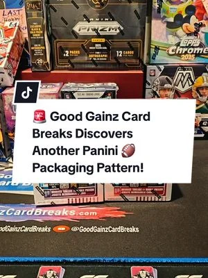 🚨 BREAKING NEWS - Packaging Pattern Revealed For #paniniamerica  🆕 2025 Donruss 🏈 Blaster Boxes‼️ 💬 Let Us Know If It Worked For You 🤔  💯 Available In Our TikTok Shop, While Supplies Last‼️ .. #pullingsomegoodgainz🔥 #trending #footballcards 