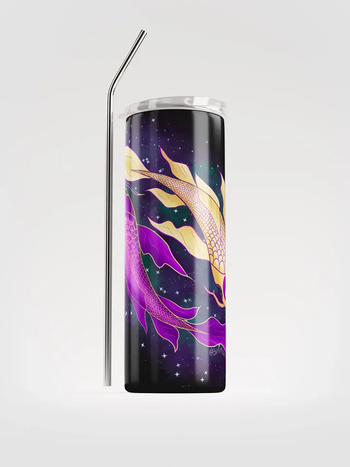 Moonie Koi Tumbler with Straw product image (1)
