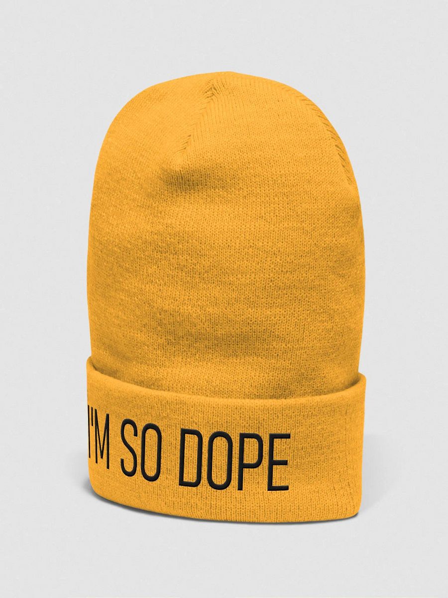 "I'm So Dope" Beanie product image (6)