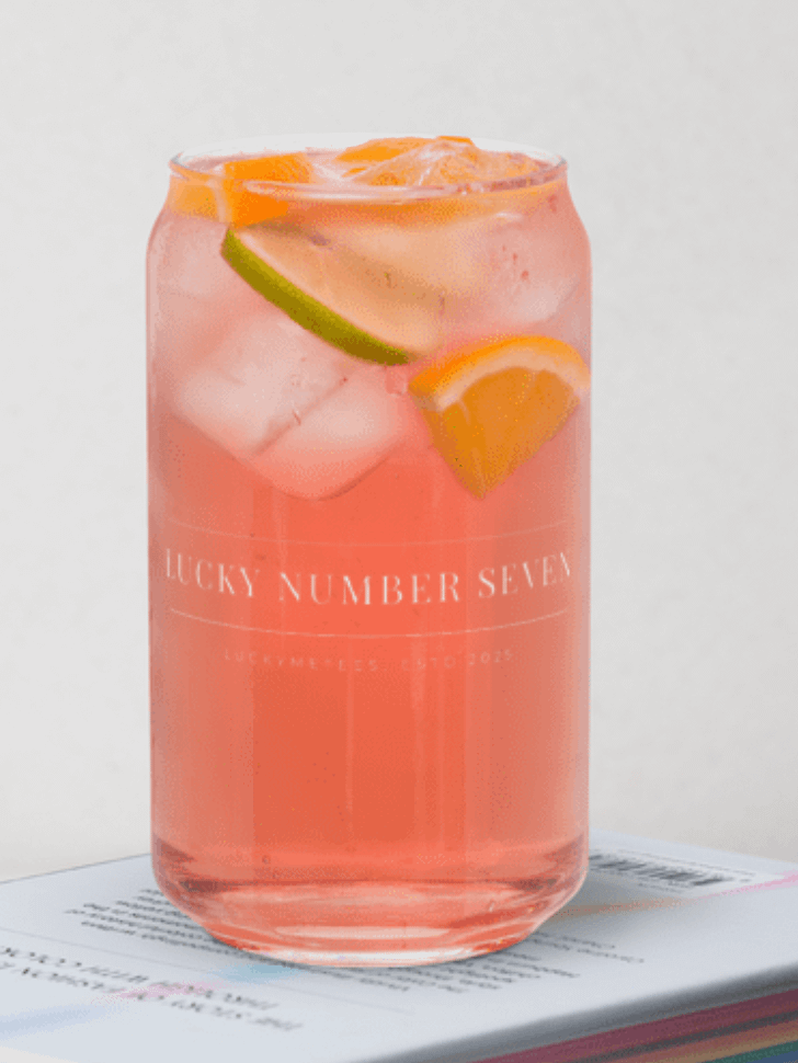 LUCKY NUMBER SEVEN Glass Can: Stay Thirsty Edition product image (1)