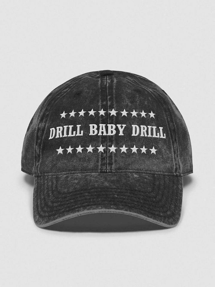 DRILL BABY DRILL Vintage Wash Dad Hat product image (1)