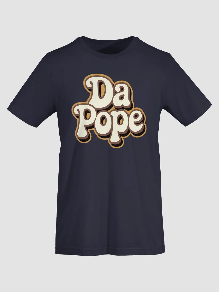 Da Pope Retro T-Shirt – Chicago Style | Pope Leo XIV American Provost Parody Tee product image (10)