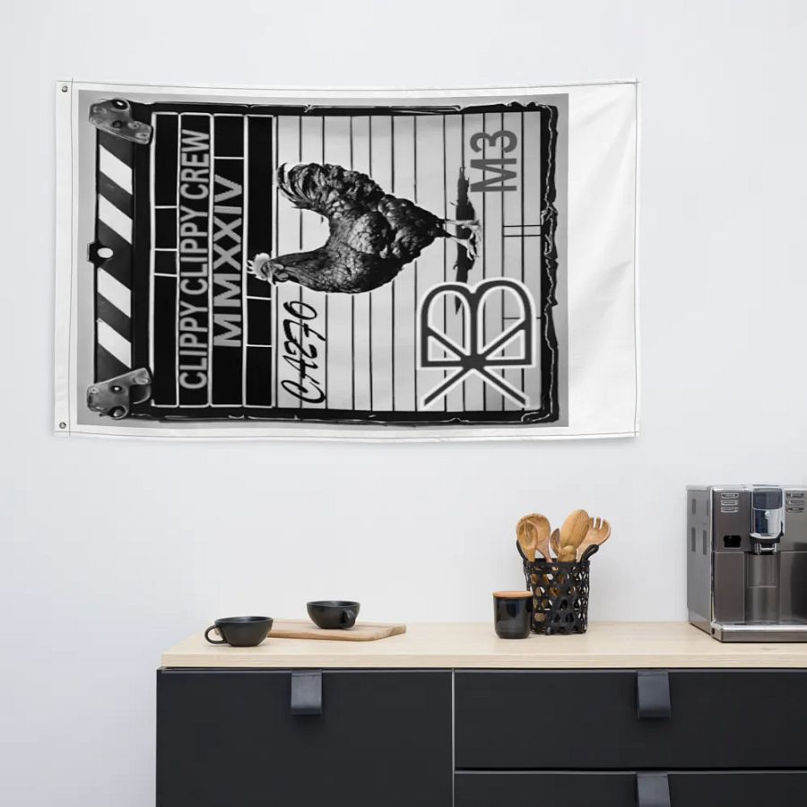 Marathon Greyscale Flag product image (6)