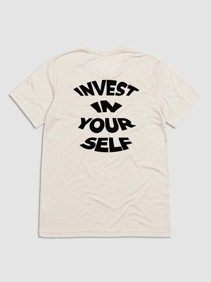 Invest In Yourself Tee (White & Cream) product image (1)