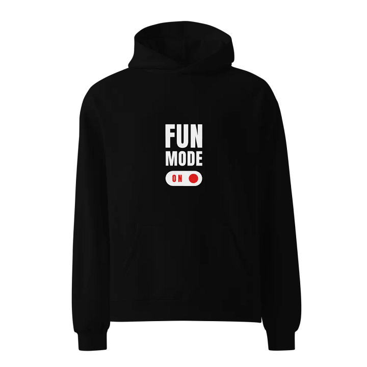 MUTE ON Unisex Oversized Hoodie product image (1)