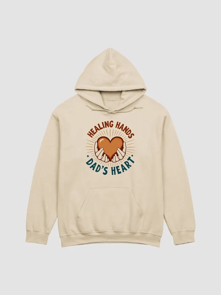 Healing Hands Dad's Heart Hoodie product image (1)