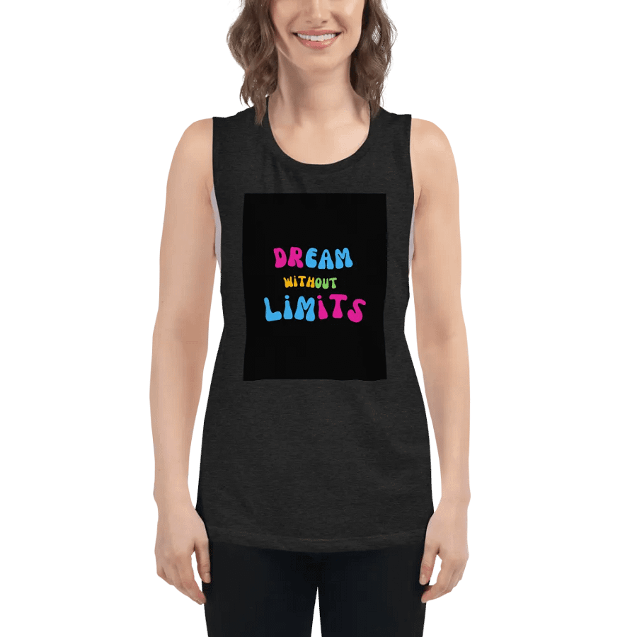 Dream Without Limits Flowy Muscle Tank product image (5)