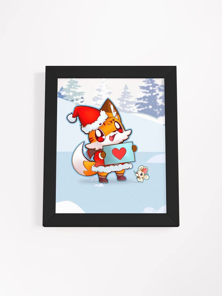 🦊🐭 Happy Holidays from Tots and Mitt ❄️Picture Frame product image (1)