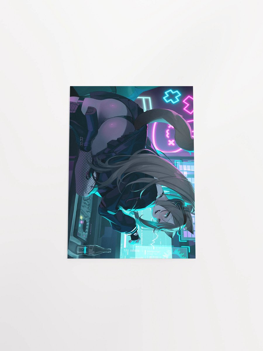 Snowwiii - DJ Catgirl Poster product image (10)