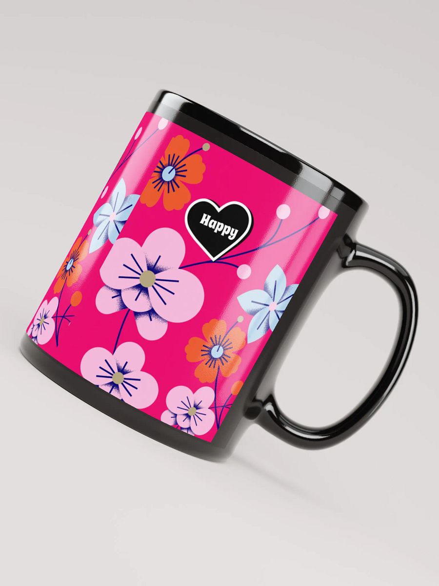 Happy Heart Floral Mug product image (7)