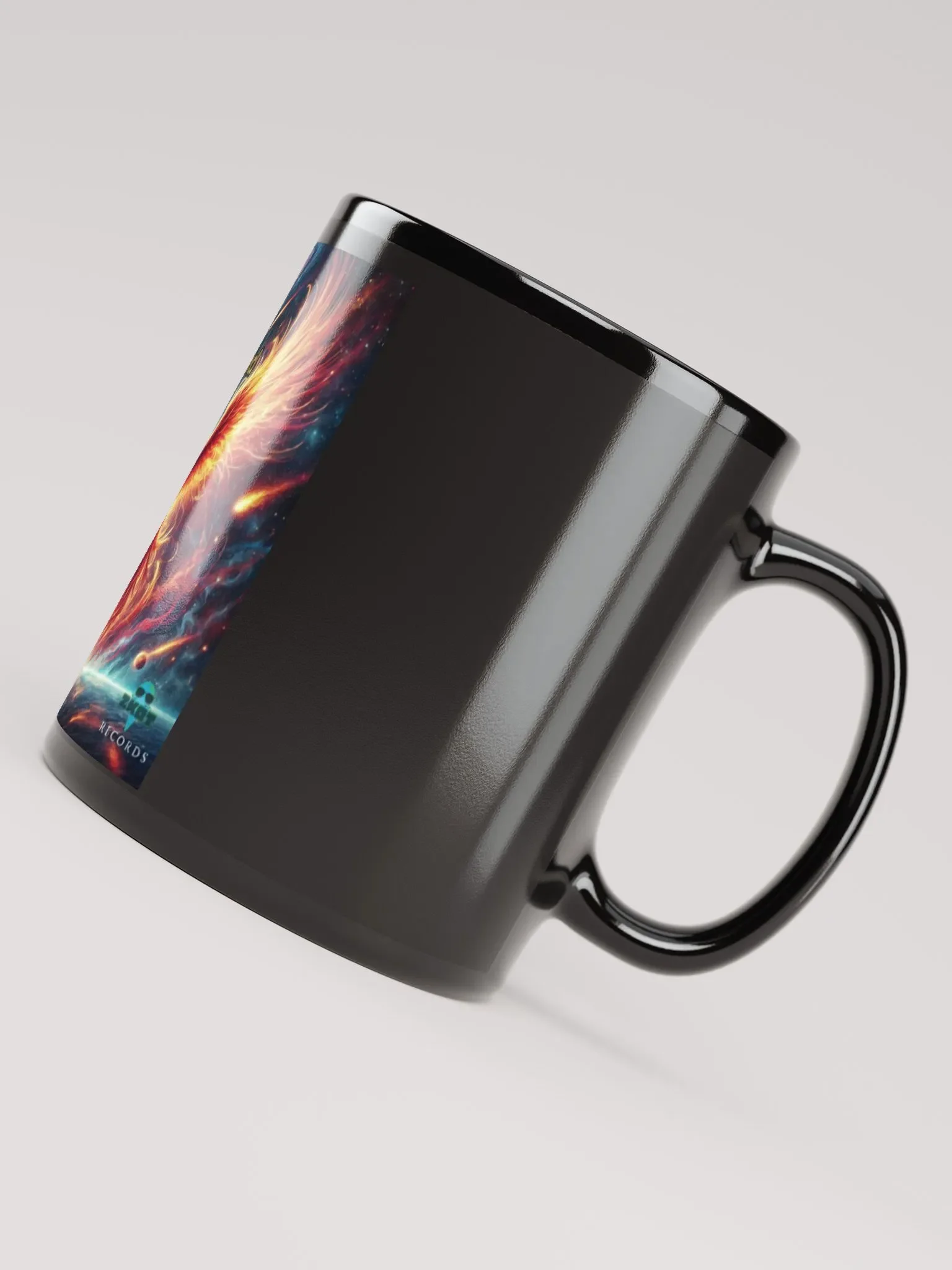Black Distorted Album Cover Mug - Show Your Support - Drinkware product image (5)
