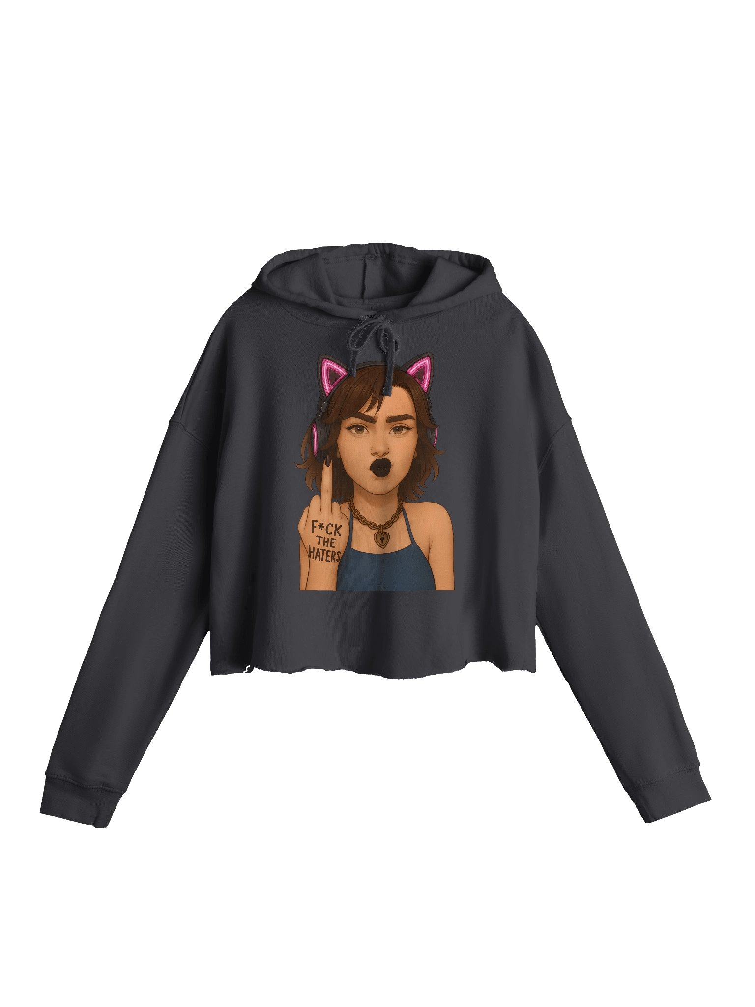 F The Haters CropHoodie product image (2)