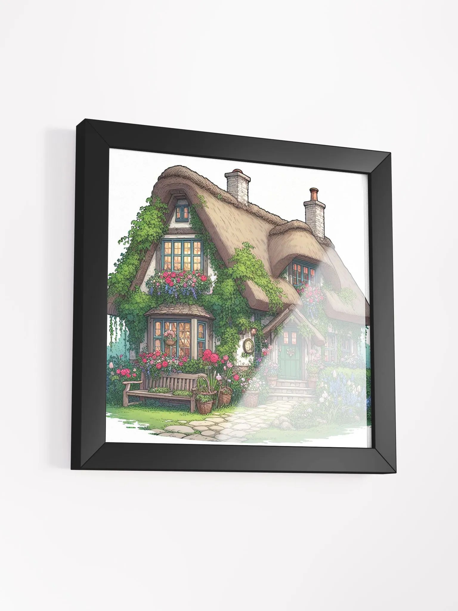 Enchanted Cottage - Framed Matte Poster product image (35)