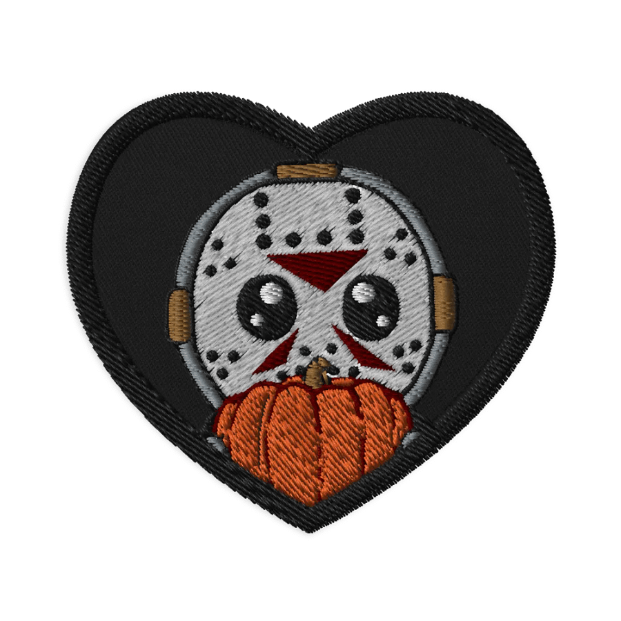 Pumpkin Horror Embroidered Patch product image (1)