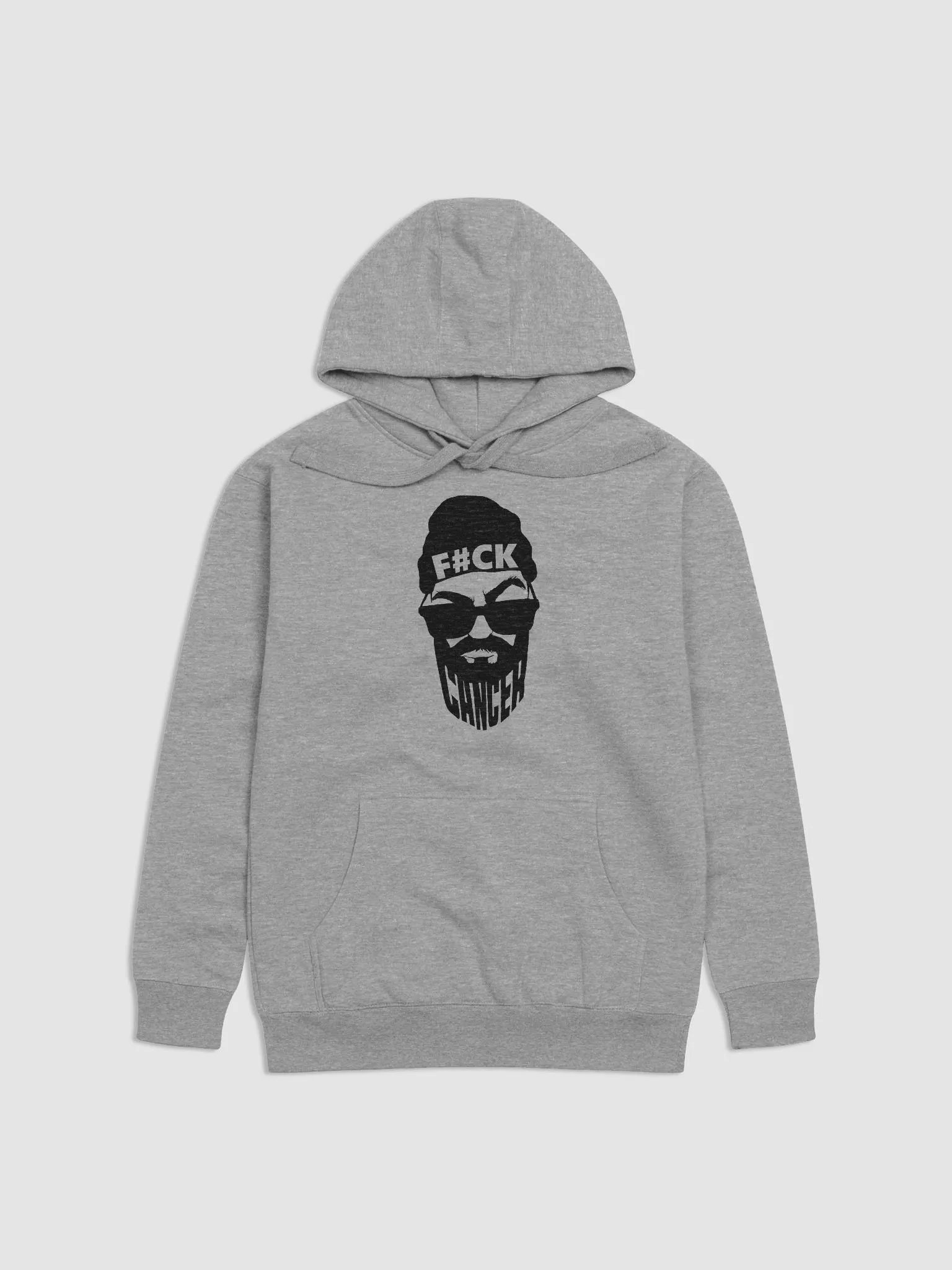 TheGrumpyBeard - F#CK CANCER - Unisex Premium Hoodie 