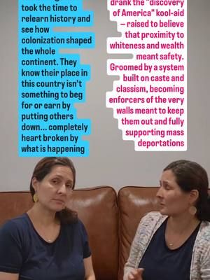We are not the same.  One is shaped by classism and empire, trying to earn safety by being the ‘good immigrant,’ even if it means supporting deportations. The other broke away from that mindset, reclaimed their history, and stands firm in their place without stepping on others to belong. #latinosbelike #immigrantsmakeamericagreat #massdeportation #colonization #colonized #latinosenestadosunidos 