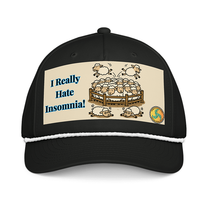 I Really Hate Insomnia (Both) Richardson Five-Panel Classic Rope Cap product image (1)