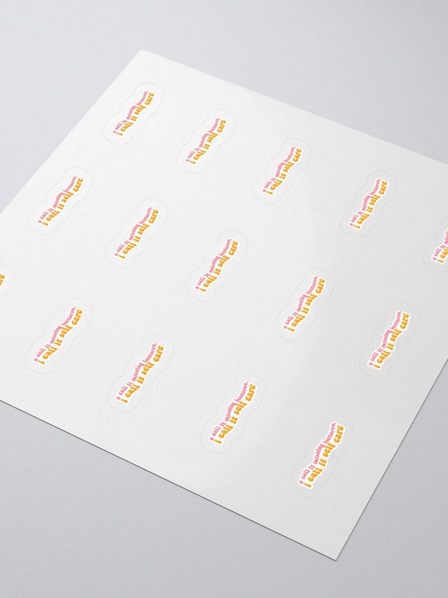 Self Care Sticker (SMALL Sheet) product image (3)