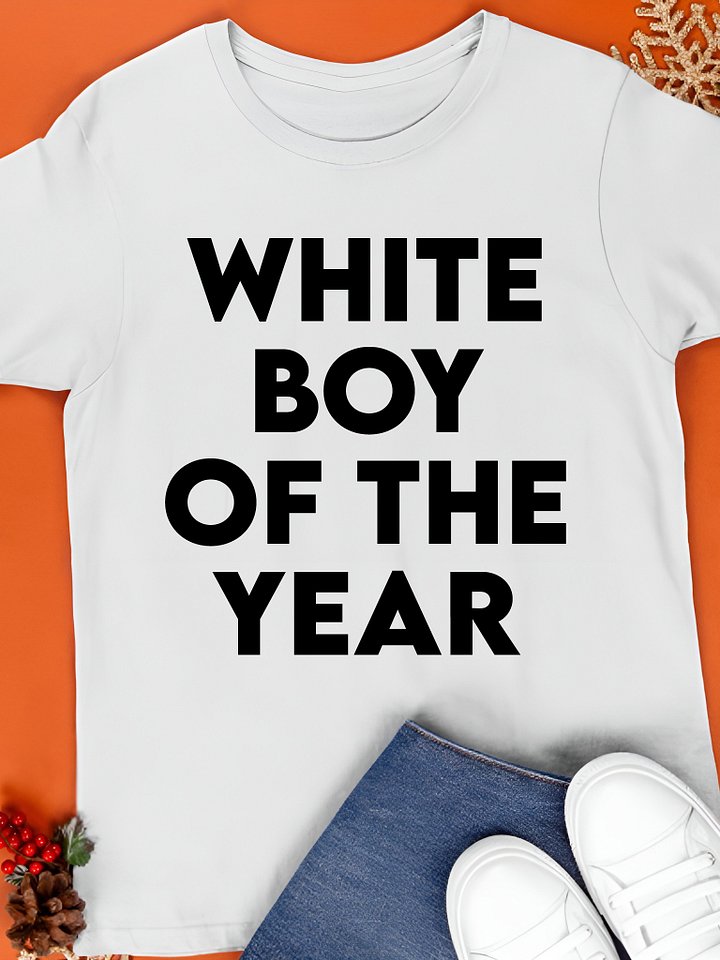 White Boy of The Year Shirt product image (1)