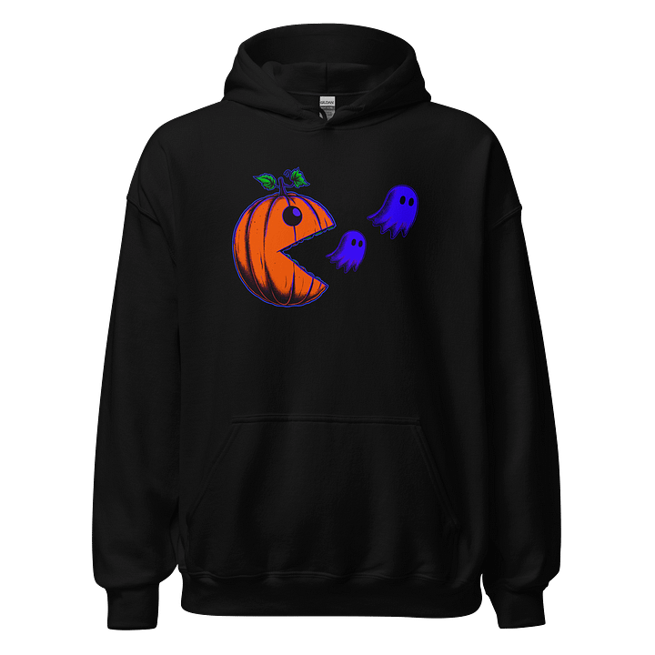 Vibrant Pumpkin Gamer Hoodie product image (1)