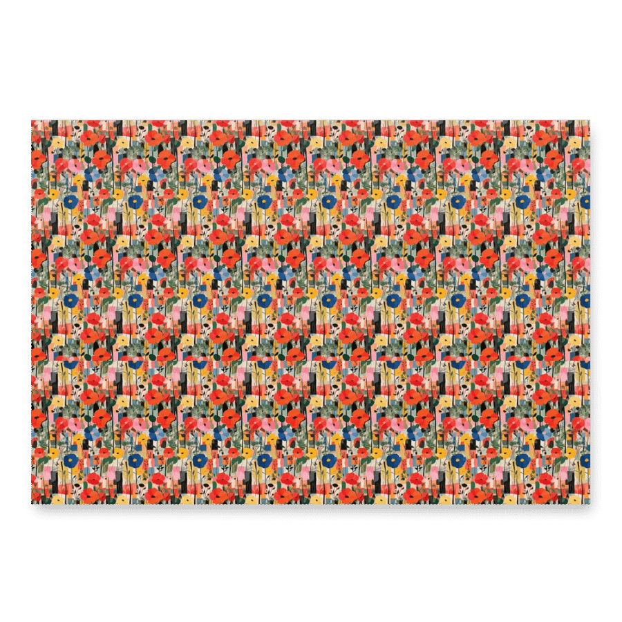 Symmetry in Color: Abstract Wrapping Paper Set product image (4)