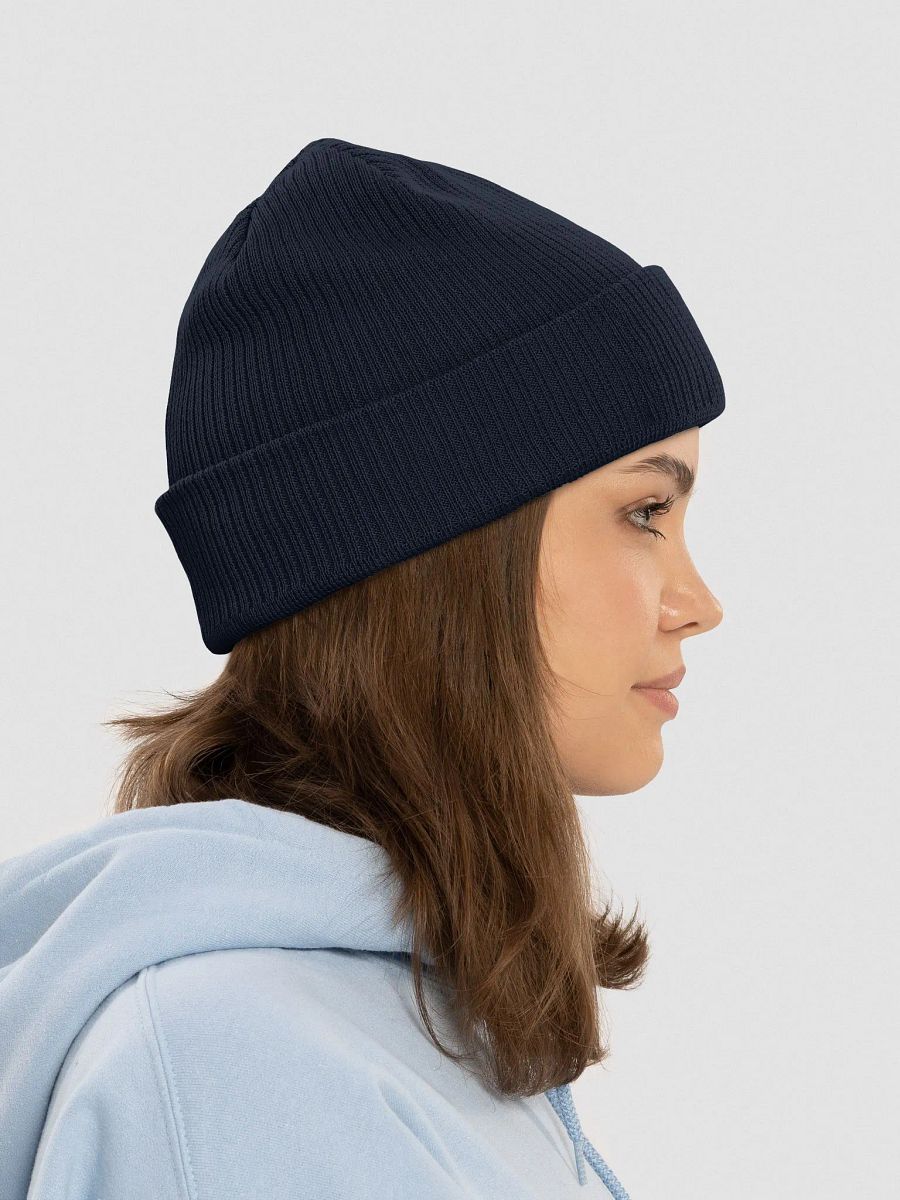 Organic COtton Embroidered Scientific Squirrel Organic Beanie product image (8)