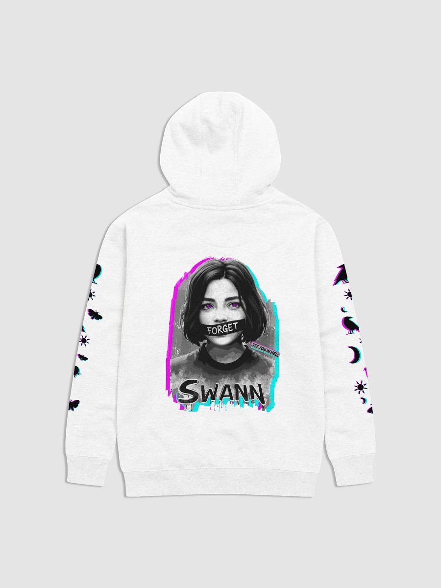 Lost Records: Bloom & Rage; Swann Holloway "FORGET" Hoodie Print (Raven, Sun, Moon, Moth) product image (3)