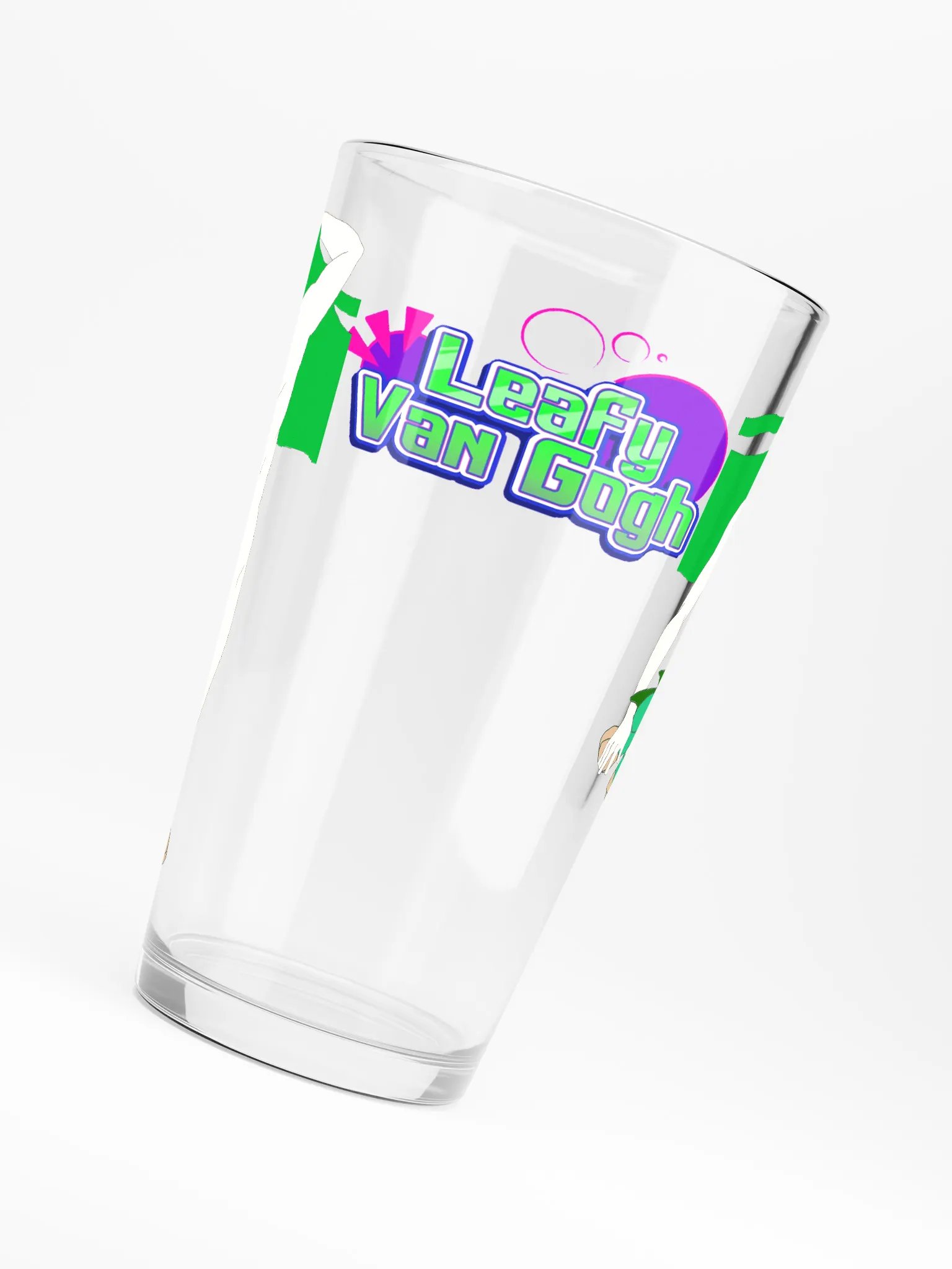 Leafy Van Gogh's Garfsona Daki Shaker Glass product image (6)