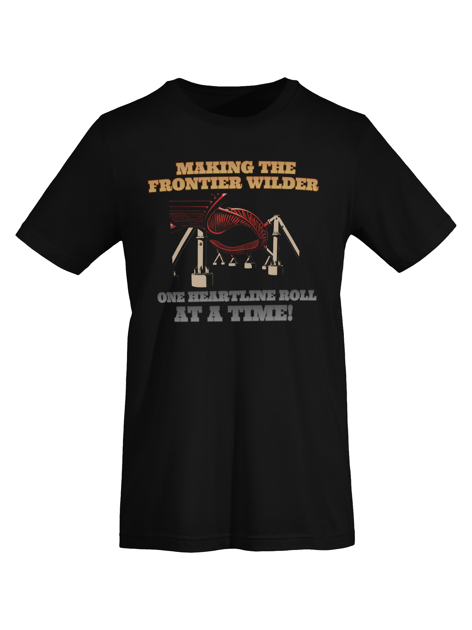 Making The Frontier Wilder - Heartline Roll Tee (Only 8 Available Now) product image (7)