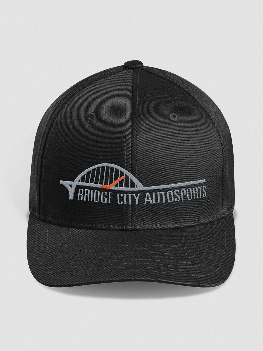 BCA Logo Silver/Orange Flex Fit hat product image (1)