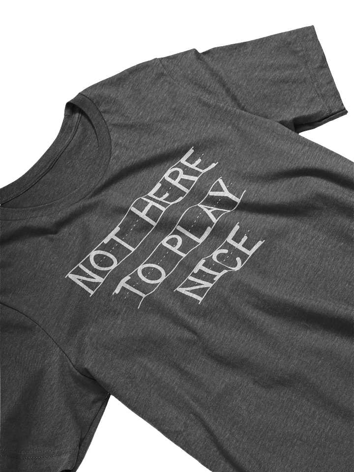 Not Here To Play Nice T-Shirt product image (2)