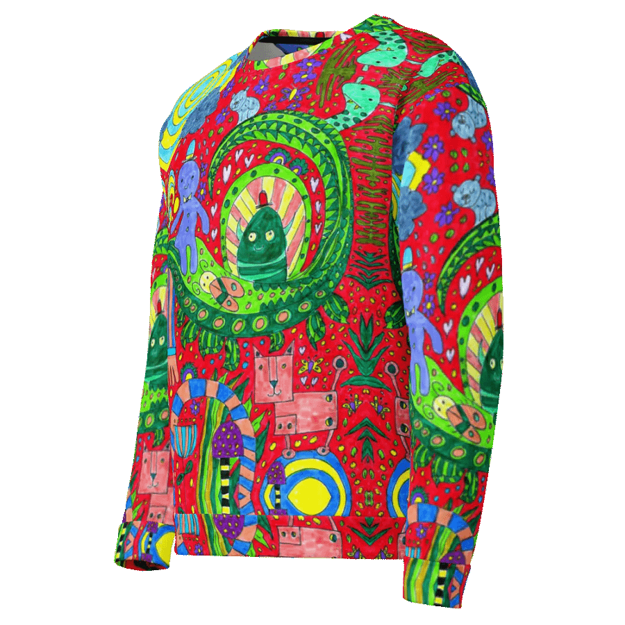 Abstract Doodle Imagination Unisex Sweatshirt product image (7)