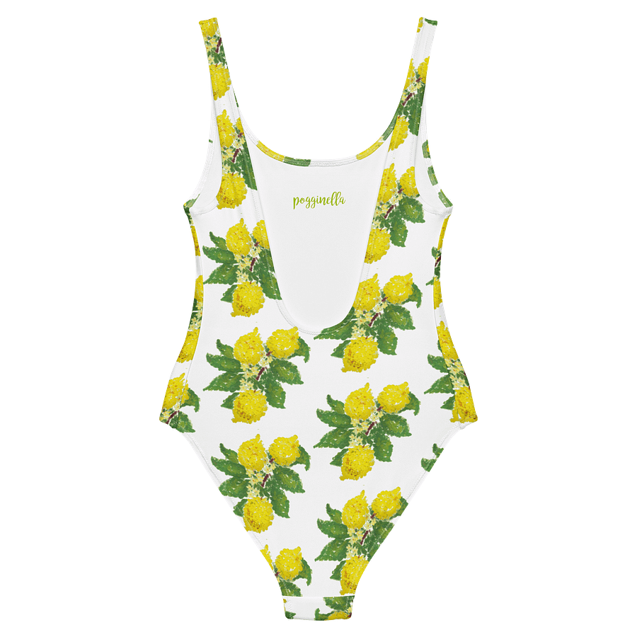 Lemon Love White One-Piece Swimsuit product image (6)
