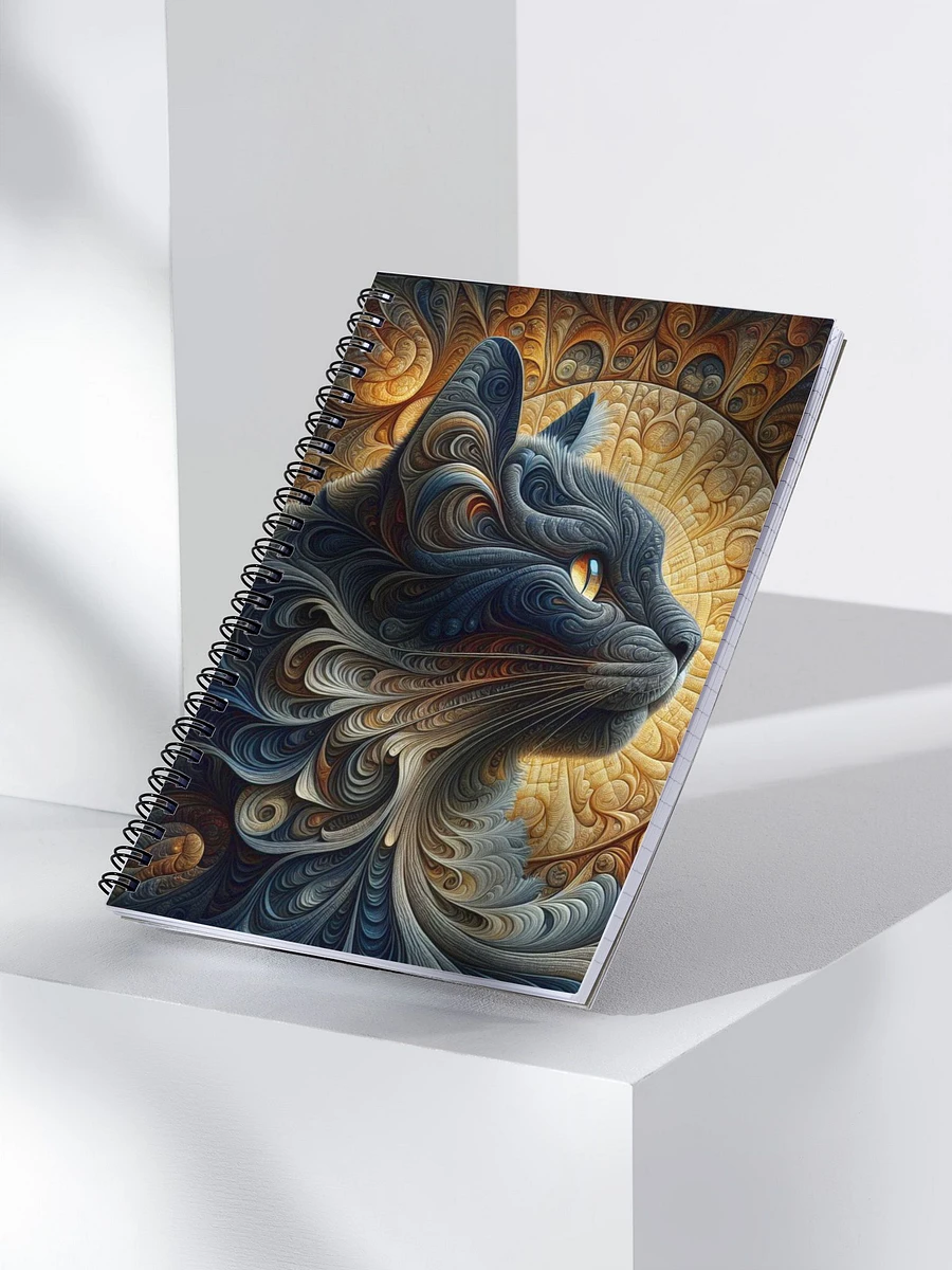 Whimsical Cat Dreams Spiral Notebook product image (3)