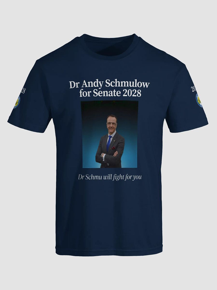 Dr Schmu will fight for you T-Shirt (Black or Navy) product image (5)