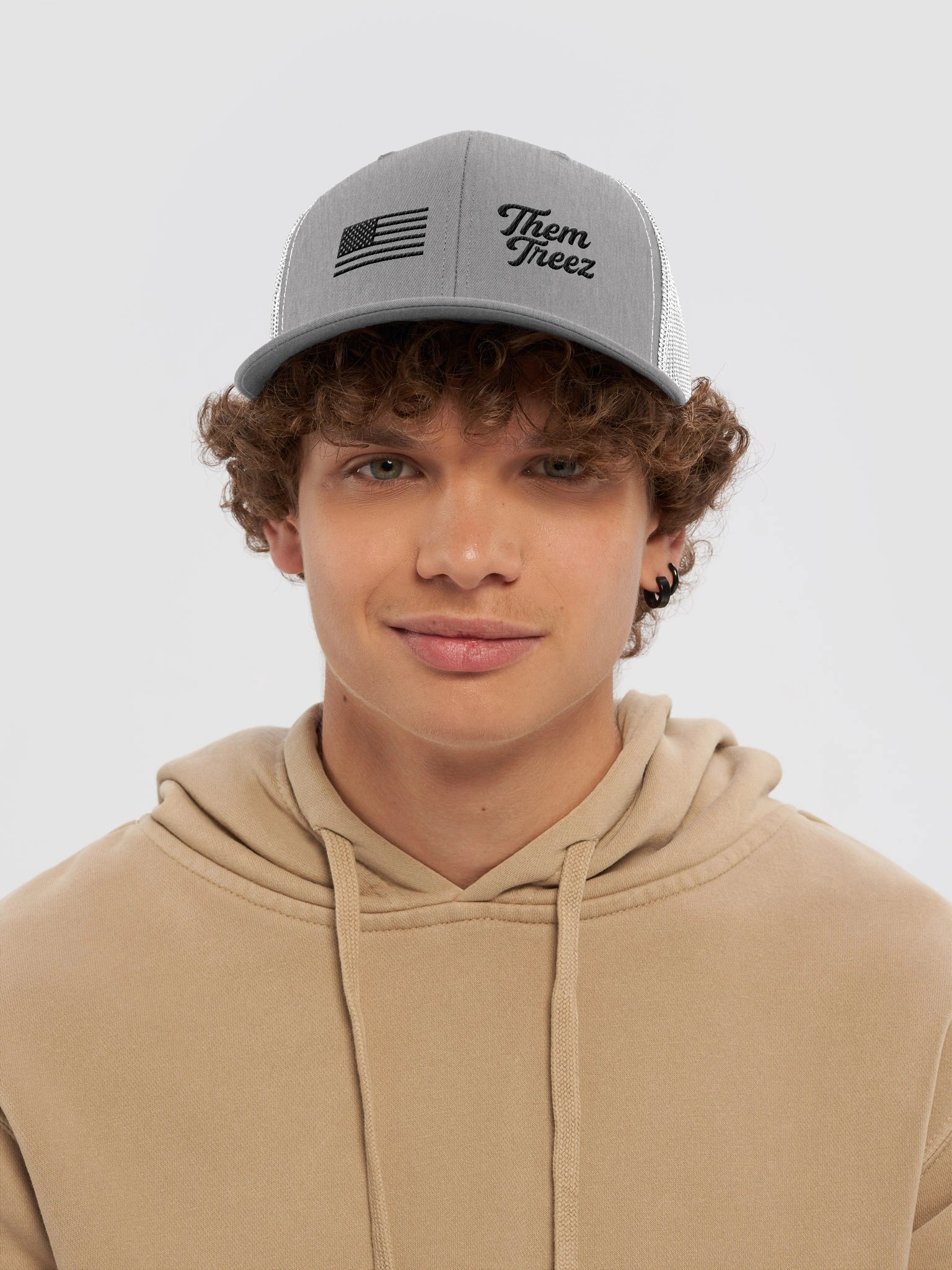 ThemTreez (Merica Flag) Trucker Hat product image (5)
